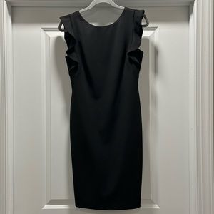 Sleek Black Dress—Calvin Klein